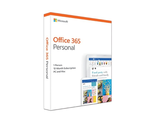 <span style="font-weight: bold;">Microsoft 365 Personal</span><br>